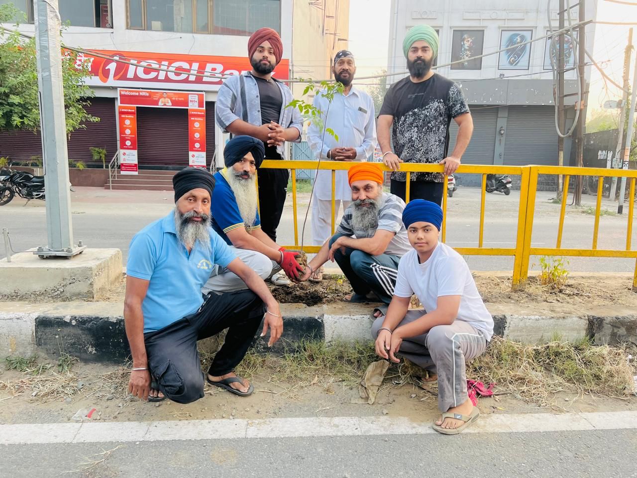 Sri Guru Ramdas Seva Society, Nawanshahr celebrated Guruta Gaddi Diwas of Sri Guru Har Rai Sahib as Environment Day.